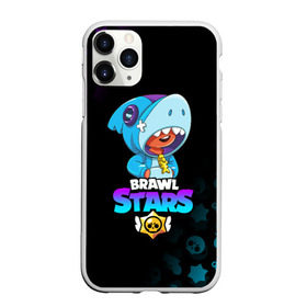 Чехол для iPhone 11 Pro матовый с принтом BRAWL STARS LEON SHARK в Санкт-Петербурге, Силикон |  | brawl stars | bull | colt | crow | leon | leon shark | shark | stars | акула | берли | ворон | динамайк | кольт | леон | леон акула | нита | спайк | шелли | эль примо