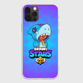 Чехол для iPhone 12 Pro с принтом BRAWL STARS LEON SHARK в Санкт-Петербурге, силикон | область печати: задняя сторона чехла, без боковых панелей | brawl stars | bull | colt | crow | leon | leon shark | shark | stars | акула | берли | ворон | динамайк | кольт | леон | леон акула | нита | спайк | шелли | эль примо