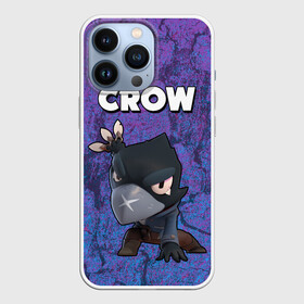 Чехол для iPhone 13 Pro с принтом BRAWL STARS CROW в Санкт-Петербурге,  |  | brawl stars | brawl stars crow | brawl stars crow phoenix | brawl stars leon | brawl stars leon shark | brawl stars robot spike | brawl stars spike | бравл старс