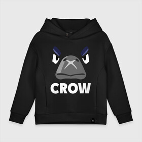 Детское худи Oversize хлопок с принтом Brawl Stars CROW в Санкт-Петербурге, френч-терри — 70% хлопок, 30% полиэстер. Мягкий теплый начес внутри —100% хлопок | боковые карманы, эластичные манжеты и нижняя кромка, капюшон на магнитной кнопке | brawl | brawl stars | crow | leon | stars | бравл | бравл старс | браво старс | ворон | ворона | игра | компьютерная | костюм | кофта | кров | леон | онлайн | старс