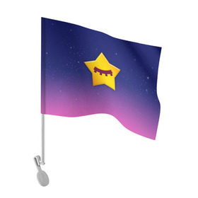Флаг для автомобиля с принтом SANDY SPACE - BRAWL STARS в Санкт-Петербурге, 100% полиэстер | Размер: 30*21 см | brawl | bull | colt | crow | game | games | leon | online | penny | poco | sandy | shelly | spike | star | stars | wanted | брав | бравл | браво | звезда | звезды | игра | игры | лого | онлайн | сенди | старс | сэнди