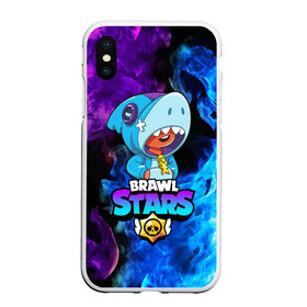 Чехол для iPhone XS Max матовый с принтом BRAWL STARS LEON SHARK в Санкт-Петербурге, Силикон | Область печати: задняя сторона чехла, без боковых панелей | 8 bit | 8 бит | bibi | brawl stars | bull | coach mike | colt | crow | evil gene | gale | gene | leon | leon shark | max | mecha crow | mortis | mr.p | nani | phoenix | sally leon | sandy | shark | spike | sprout | stars | tara