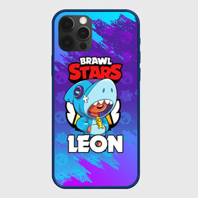 Чехол для iPhone 12 Pro с принтом BRAWL STARS LEON SHARK в Санкт-Петербурге, силикон | область печати: задняя сторона чехла, без боковых панелей | 8 bit | 8 бит | brawl stars | bull | colt | crow | leon | leon shark | shark | stars | акула | берли | ворон | динамайк | кольт | леон | леон акула | нита | спайк | шелли | эль примо