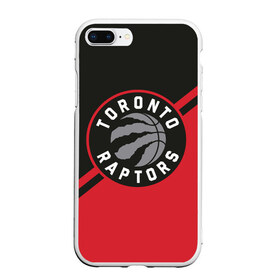 Чехол для iPhone 7Plus/8 Plus матовый с принтом Toronto Raptors BR в Санкт-Петербурге, Силикон | Область печати: задняя сторона чехла, без боковых панелей | nba | raptors | toronto | toronto raptors | баскетбол | нба | рэпторс | торонто | торонто рэпторс