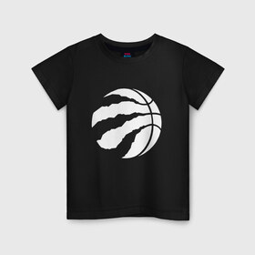 Детская футболка хлопок с принтом Toronto Raptors W в Санкт-Петербурге, 100% хлопок | круглый вырез горловины, полуприлегающий силуэт, длина до линии бедер | nba | raptors | toronto | toronto raptors | баскетбол | нба | рэпторс | торонто | торонто рэпторс