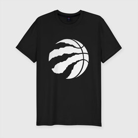 Мужская футболка премиум с принтом Toronto Raptors W в Санкт-Петербурге, 92% хлопок, 8% лайкра | приталенный силуэт, круглый вырез ворота, длина до линии бедра, короткий рукав | nba | raptors | toronto | toronto raptors | баскетбол | нба | рэпторс | торонто | торонто рэпторс