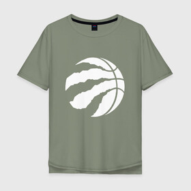 Мужская футболка хлопок Oversize с принтом Toronto Raptors W в Санкт-Петербурге, 100% хлопок | свободный крой, круглый ворот, “спинка” длиннее передней части | nba | raptors | toronto | toronto raptors | баскетбол | нба | рэпторс | торонто | торонто рэпторс