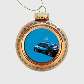 Стеклянный ёлочный шар с принтом Bugatti в Санкт-Петербурге, Стекло | Диаметр: 80 мм | bugatti | car | italy | motorsport | prestige | автомобиль | автоспорт | бугатти | италия | престиж