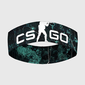 Повязка на голову 3D с принтом CS GO в Санкт-Петербурге,  |  | counter strike | cs go | cs:go | csgo | global offensive | кс го