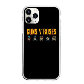 Чехол для iPhone 11 Pro матовый с принтом Guns n roses в Санкт-Петербурге, Силикон |  | Тематика изображения на принте: axl rose | geffen records | gnr | guns | rock | roses | slash | гансы | пистолеты | розы | рок | слеш | эксл роуз