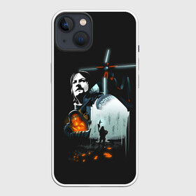 Чехол для iPhone 13 с принтом Death Stranding в Санкт-Петербурге,  |  | Тематика изображения на принте: daryl | death | death stranding | game | genius | hideo kojima | kojima productions | гений | дэрил | игра | норман ридус | хидэо кодзима