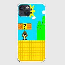 Чехол для iPhone 13 с принтом MARIO в Санкт-Петербурге,  |  | concept art | enemies | first level | fungus | game art | kirbys adventure | luigi’s mansion | mario | mario bros | minimalism | pixels | super mario | super mario 2 | марио