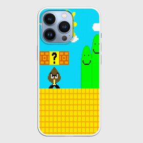 Чехол для iPhone 13 Pro с принтом MARIO в Санкт-Петербурге,  |  | concept art | enemies | first level | fungus | game art | kirbys adventure | luigi’s mansion | mario | mario bros | minimalism | pixels | super mario | super mario 2 | марио