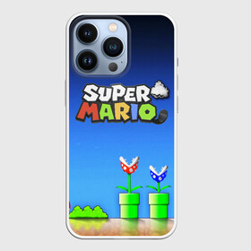 Чехол для iPhone 13 Pro с принтом Super Mario в Санкт-Петербурге,  |  | concept art | enemies | first level | fungus | game art | kirbys adventure | luigi’s mansion | mario | mario bros | minimalism | pixels | super mario | super mario 2 | марио