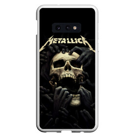 Чехол для Samsung S10E с принтом Metallica в Санкт-Петербурге, Силикон | Область печати: задняя сторона чехла, без боковых панелей | heavy metal | metal | metallica | гитара | группы | метал | металлика | музыка | рок | трэш метал | хєви метал