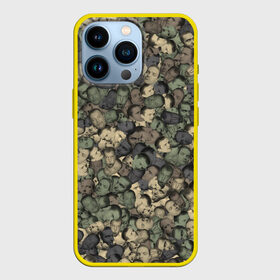 Чехол для iPhone 13 Pro с принтом Камуфляж Зеленый Слоник в Санкт-Петербурге,  |  | лица | лицо | милитари | паттрен | слон | фильм | хаки