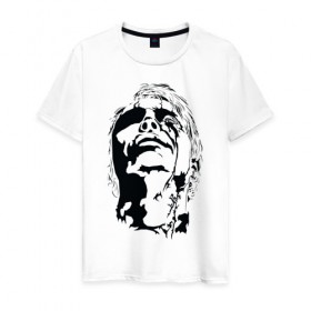 Мужская футболка хлопок с принтом Cliff - Death Stranding в Санкт-Петербурге, 100% хлопок | прямой крой, круглый вырез горловины, длина до линии бедер, слегка спущенное плечо. | cliff | death stranding | kojima