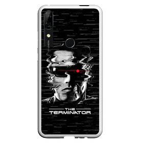 Чехол для Honor P Smart Z с принтом The Terminator в Санкт-Петербурге, Силикон | Область печати: задняя сторона чехла, без боковых панелей | Тематика изображения на принте: arnold | connor | john | robot | schwarzenegger | skynet | t 800 | terminator | арнольд | джон | коннор | ликвидатор | небесная | робот | сеть | скайнет | терминатор | шварценеггер