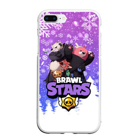 Чехол для iPhone 7Plus/8 Plus матовый с принтом Новогодний Brawl Stars Nita в Санкт-Петербурге, Силикон | Область печати: задняя сторона чехла, без боковых панелей | 2020 | brawl | brawl stars | christmas | new year | nita | stars | бравл старс | брол старс | нита | новогодний | новый год | рождество