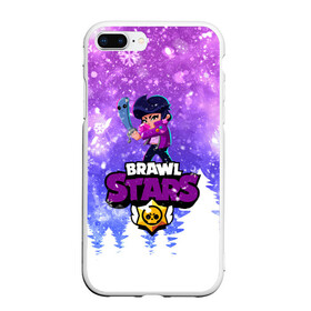 Чехол для iPhone 7Plus/8 Plus матовый с принтом Новогодний Brawl Stars Bibi в Санкт-Петербурге, Силикон | Область печати: задняя сторона чехла, без боковых панелей | 2020 | bibi | brawl | brawl stars | christmas | new year | stars | биби | бравл старс | брол старс | новогодний | новый год | рождество