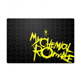 Пазл магнитный 126 элементов с принтом My Chemical Romance в Санкт-Петербурге, полимерный материал с магнитным слоем | 126 деталей, размер изделия —  180*270 мм | 