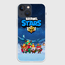 Чехол для iPhone 13 mini с принтом Новогодний Brawl Stars в Санкт-Петербурге,  |  | brawl stars | brawl stars 8 bit | brawl stars crow | brawl stars crow phoenix | brawl stars l | brawl stars leon | brawl stars leon shark | brawl stars nita | brawl stars robot spike | brawl stars spike | бравл старс | бравла старс | браво с