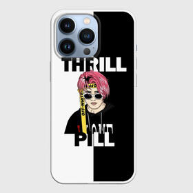 Чехол для iPhone 13 Pro с принтом Thrill pill в Санкт-Петербурге,  |  | Тематика изображения на принте: pill | thrill | thrill pill | пилл | тимур самедов | трилл | трилл пилл