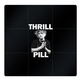 Магнитный плакат 3Х3 с принтом Thrill pill в Санкт-Петербурге, Полимерный материал с магнитным слоем | 9 деталей размером 9*9 см | pill | thrill | thrill pill | пилл | тимур самедов | трилл | трилл пилл