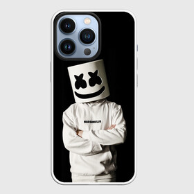 Чехол для iPhone 13 Pro с принтом Marshmello в Санкт-Петербурге,  |  | christopher | comstock | dj | dotcom | friends | marshmallow | marshmello | usa | диджей | друзья | комсток | крис | маршмэллоу | продюсер | сша