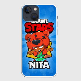 Чехол для iPhone 13 mini с принтом BRAWL STARS NITA в Санкт-Петербурге,  |  | brawl stars | brawl stars nita | brawler | nita | бравл старз | бравлер | нита