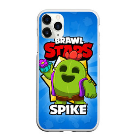 Чехол для iPhone 11 Pro матовый с принтом BRAWL STARS SPIKE в Санкт-Петербурге, Силикон |  | brawl stars | brawl stars spike | brawler | spike | бравл старз | бравлер | спайк