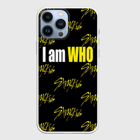 Чехол для iPhone 13 Pro Max с принтом I am WHO в Санкт-Петербурге,  |  | 3racha | i.n | jyp nation | k pop | kpop | skz | stray kids | к поп | кпоп | ли ноу | скз | страй кидс | стрэй кидс | сынмина | уджин | феликса | хана | хёнджина | чана | чанбина