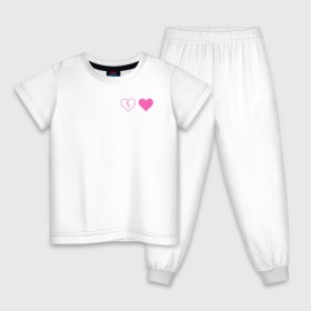 Детская пижама хлопок с принтом Yungblud heart в Санкт-Петербурге, 100% хлопок |  брюки и футболка прямого кроя, без карманов, на брюках мягкая резинка на поясе и по низу штанин
 | Тематика изображения на принте: 