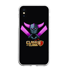 Чехол для iPhone XS Max матовый с принтом Clash of Clans в Санкт-Петербурге, Силикон | Область печати: задняя сторона чехла, без боковых панелей | clash of clans | clash royale | game | supercell | детская | детям | игра | клаш оф кланс | клэш оф кланс | компьютерна игра | пекка