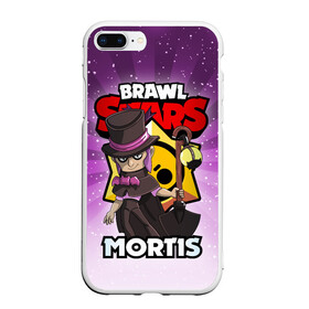 Чехол для iPhone 7Plus/8 Plus матовый с принтом BRAWL STARS MORTIS в Санкт-Петербурге, Силикон | Область печати: задняя сторона чехла, без боковых панелей | brawl stars | brawl stars mortis | brawler | mortis | бравл старз | бравлер | мортис