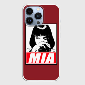 Чехол для iPhone 13 Pro с принтом MIA в Санкт-Петербурге,  |  | pulp | pulp fiction | quentin tarantino | tarantino | квентин тарантино | кино | криминальное чтиво | тарантино | тарентино | торентино | торрентино | фильм | чтиво