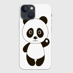 Чехол для iPhone 13 mini с принтом Панда в Санкт-Петербурге,  |  | мишка | панда