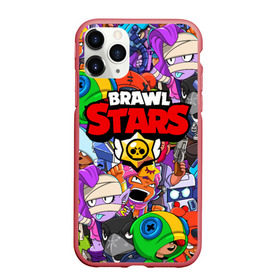 Чехол силиконовый для Apple iPhone 11 Pro матовый NEW с принтом BRAWL STARS в Санкт-Петербурге, Силикон |  | 