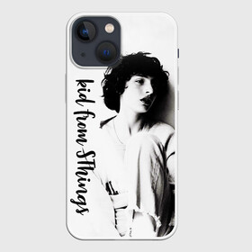 Чехол для iPhone 13 mini с принтом Финн Вулфард в Санкт-Петербурге,  |  | finn wolfhard | kid from it | kid fron stranger things | актёр | майк из очень странные де | мальчик из оно | мальчик из очень странные дела | ричи из оно | финн | финн вулфард