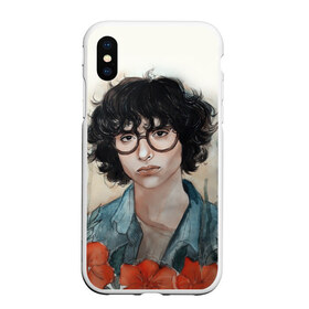 Чехол для iPhone XS Max матовый с принтом finn wolfhard в Санкт-Петербурге, Силикон | Область печати: задняя сторона чехла, без боковых панелей | finn wolfhard | очень странные дела | финн вулфард