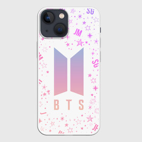 Чехол для iPhone 13 mini с принтом BTS в Санкт-Петербурге,  |  | bts | j hope | jimin | jin | jungkook | rm | signature. | suga | v | автограф | арэм | бтс | ви | джей хоуп | джин | чимин | чон чонгук | шуга