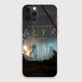 Чехол для iPhone 12 Pro с принтом HALF-LIFE: ALYX в Санкт-Петербурге, силикон | область печати: задняя сторона чехла, без боковых панелей | alex | alyx | freeman | g man | gman | gordon | half | half life | halflife | life | valve | алекс | аликс | вальв | вэльв | гордон | джи | лайф | мен | фримен | халф | халф лайф | халфлайф