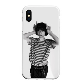 Чехол для iPhone XS Max матовый с принтом finn wolfhard в Санкт-Петербурге, Силикон | Область печати: задняя сторона чехла, без боковых панелей | finn wolfhard | очень странные дела | финн вулфард