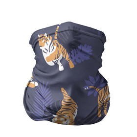 Бандана-труба 3D с принтом Тигриный прайд в Санкт-Петербурге, 100% полиэстер, ткань с особыми свойствами — Activecool | плотность 150‒180 г/м2; хорошо тянется, но сохраняет форму | lion | tiger | гепард | дикие кошки | животные | кот | кошки | лев | пантера | тигр | тигры