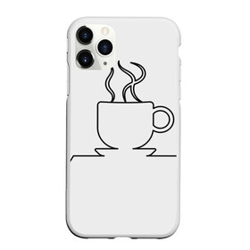 Чехол для iPhone 11 Pro матовый с принтом Чашечку кофе? в Санкт-Петербурге, Силикон |  | бариста | бармен | вкус | кардиограмма | кофе | кофеман | напиток | подача | профессия | хобби | чашка