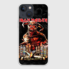 Чехол для iPhone 13 mini с принтом Iron Maiden в Санкт-Петербурге,  |  | heavy metal | iron maiden | metal | айрон мейден | группы | метал | музыка | рок | хеви метал