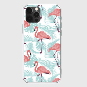 Чехол для iPhone 12 Pro Max с принтом Тропический арт в Санкт-Петербурге, Силикон |  | Тематика изображения на принте: animal | bird | flamingo | pink | pnik flamingo | животные | птицы | розовый | розовый фламинго | фламинго