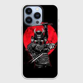 Чехол для iPhone 13 Pro с принтом Sамурай в Санкт-Петербурге,  |  | japan | japanese | katana | samurai | броня | брутальный | воин | доспех | защитник японский | катана | красное | кровавая луна | луна | меч | мрачный | наемник | перчатки | противогаз | ронин | самурай | солнце | тэнго