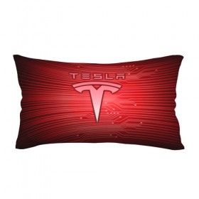 Подушка 3D антистресс с принтом Tesla в Санкт-Петербурге, наволочка — 100% полиэстер, наполнитель — вспененный полистирол | состоит из подушки и наволочки на молнии | Тематика изображения на принте: 