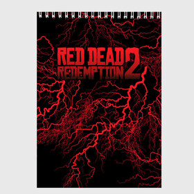 Скетчбук с принтом Red Dead Redemption 2 в Санкт-Петербурге, 100% бумага
 | 48 листов, плотность листов — 100 г/м2, плотность картонной обложки — 250 г/м2. Листы скреплены сверху удобной пружинной спиралью | john marston | rdr2 | red dead | red dead redemption 2 | redemption 2 | rockstar | вестерн | выкуп | запад | ковбой | красный | мертвый | приключения | шутер